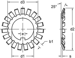 DIN 5406 drawing