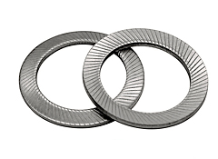 DIN 9250 ribbed conical washers