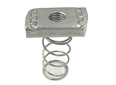 stainless steel long spring nuts